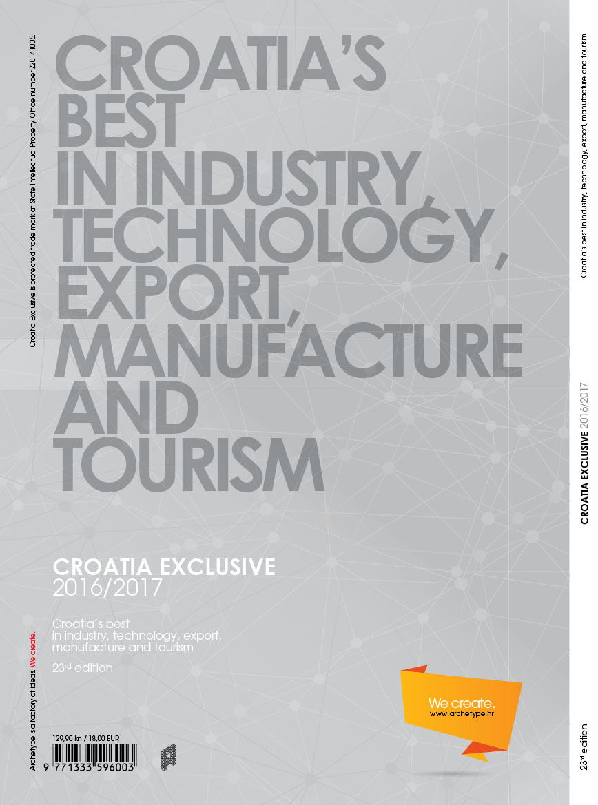 Cover and layout design for Croatia Exclusive 2016-2017