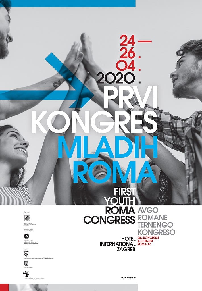 B1 Poster design Roma Youth First Congress